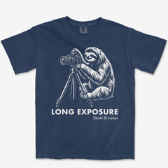 T-Shirt True Navy / S Sloth Exposure Heavyweight Tee