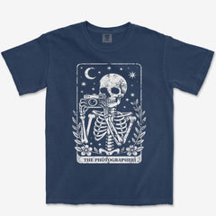 T-Shirt True Navy / S Tarot Photographer Heavyweight Tee